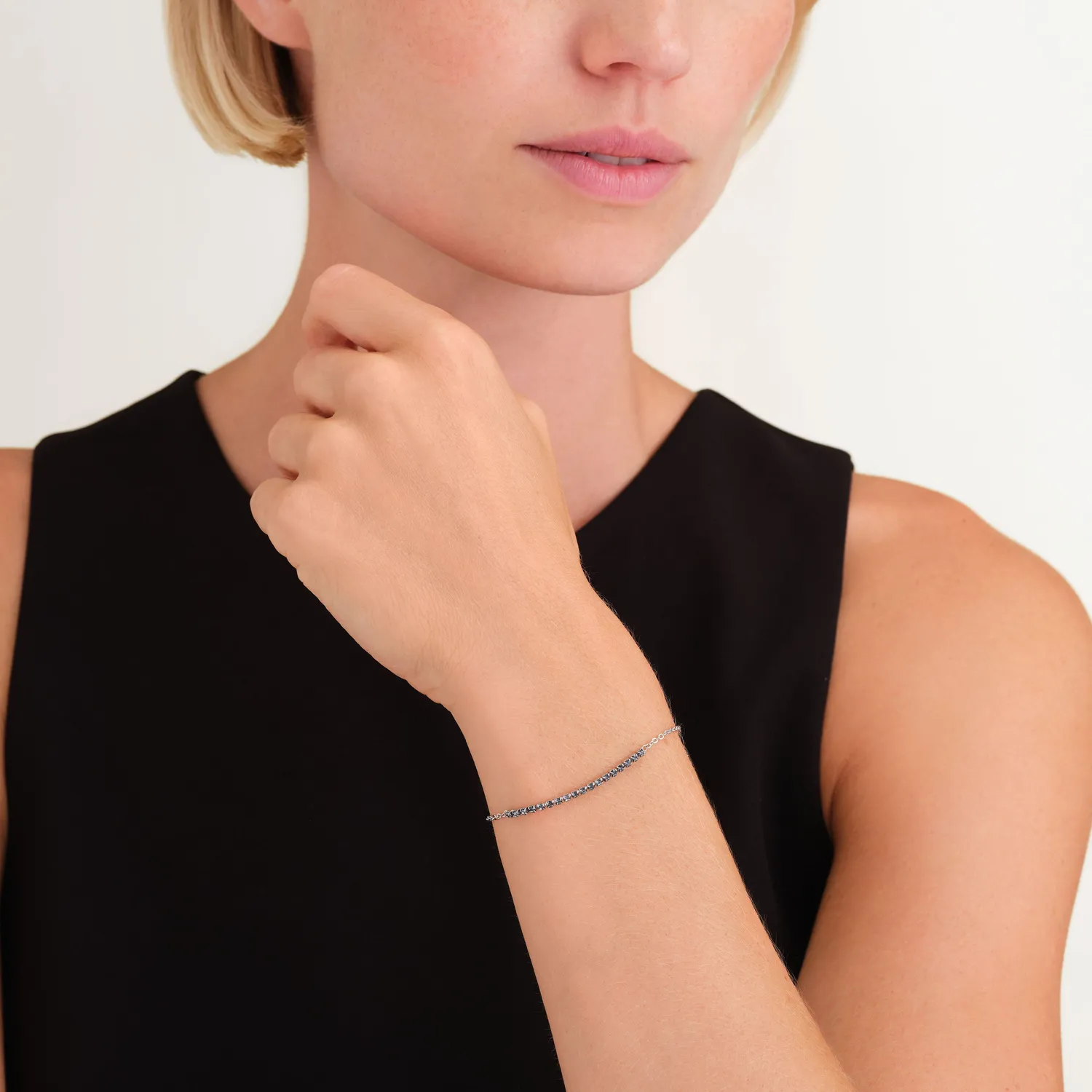 Rosefield Tennis Bracelet armbånd gullbelagt