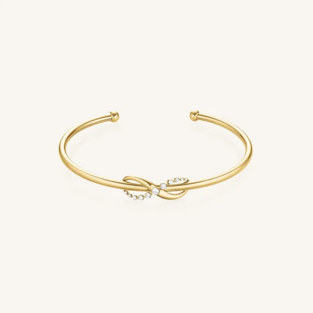 Rosefield Infinity Bangle armring gull