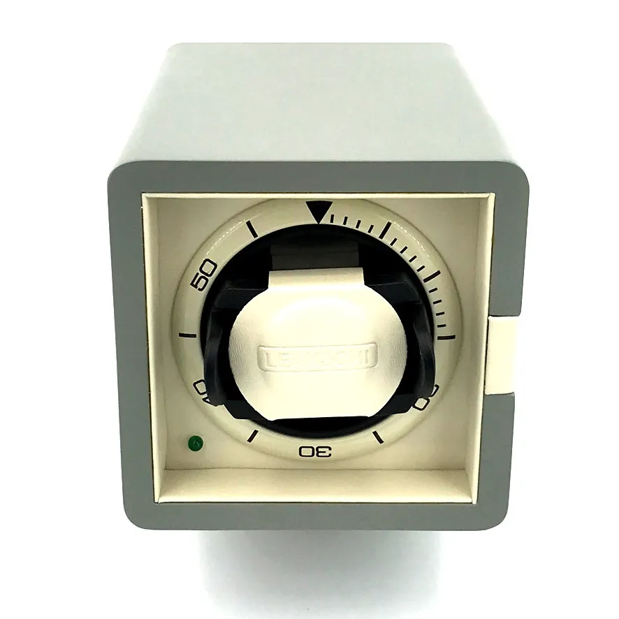 Leanschi single watch winder gråbeige