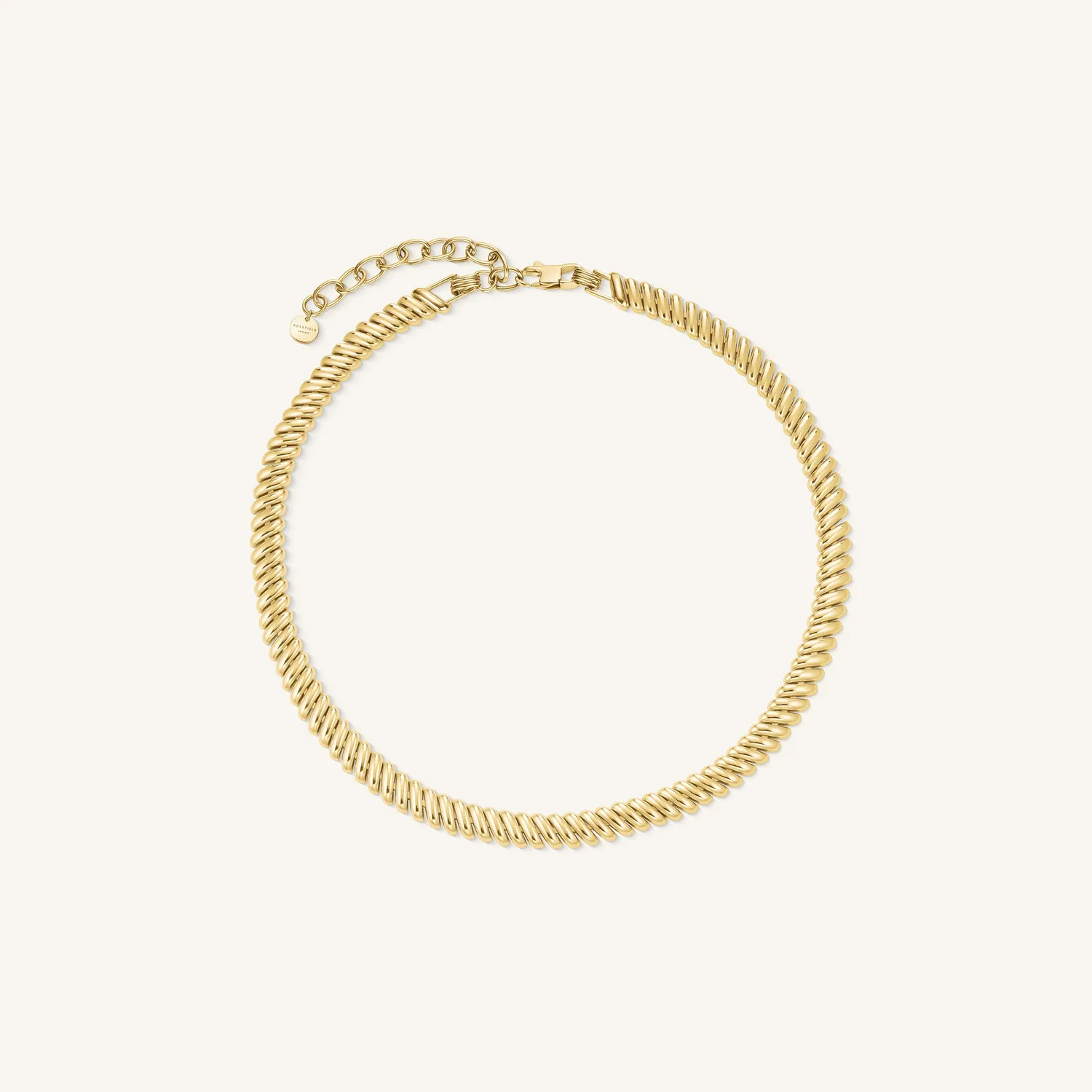 Rosefield San Marco Necklace halskjede gull, justerbart