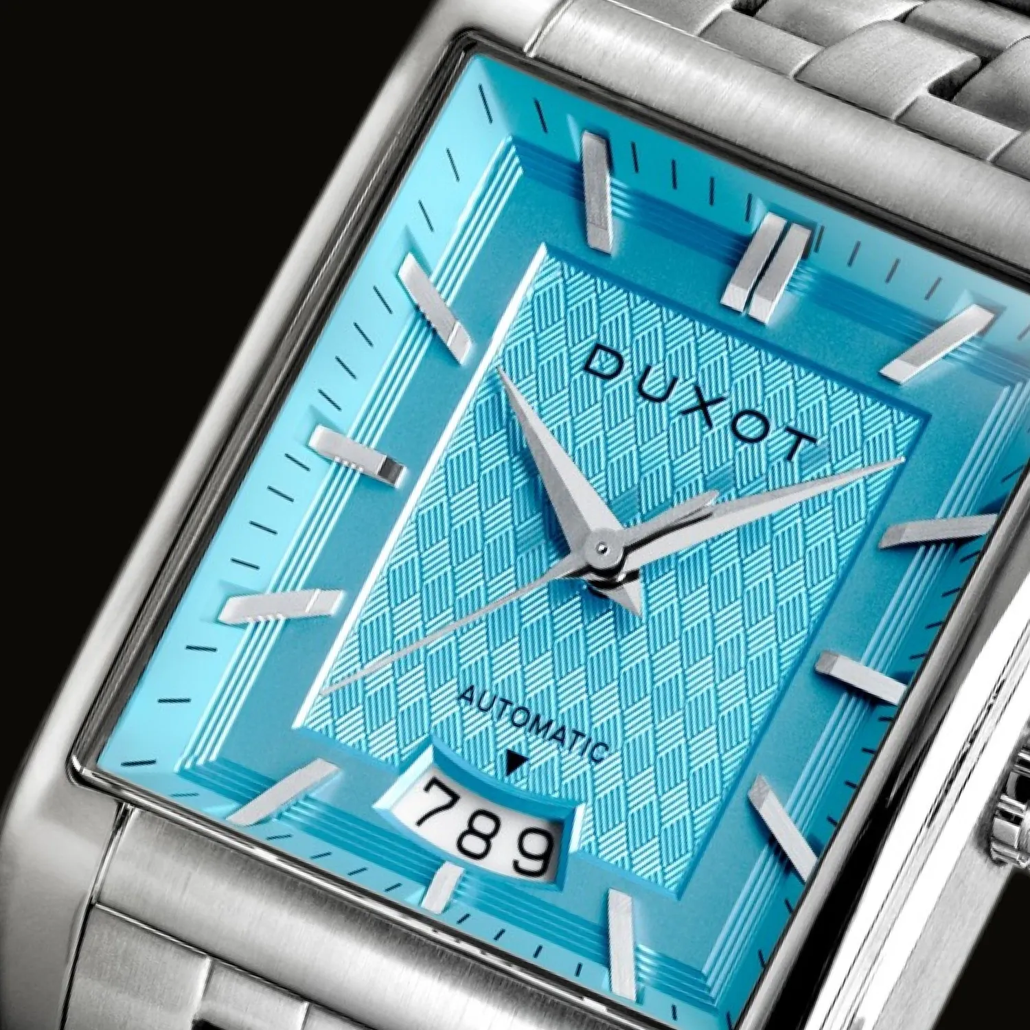 Duxot Livorno klokke Teal Spark 33 mm rektangulær