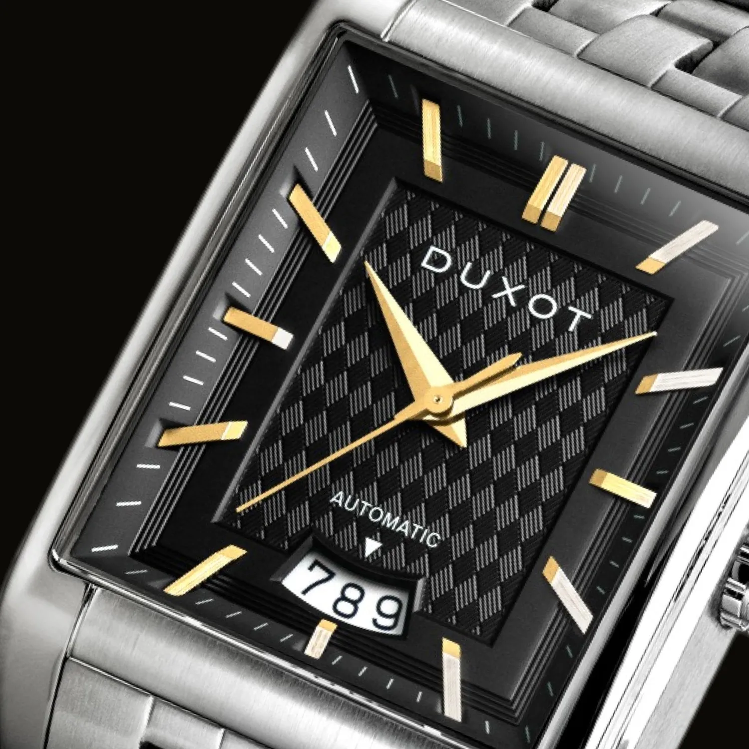 Duxot Livorno Sable Sparkle klokke, 33 mm rektangulær