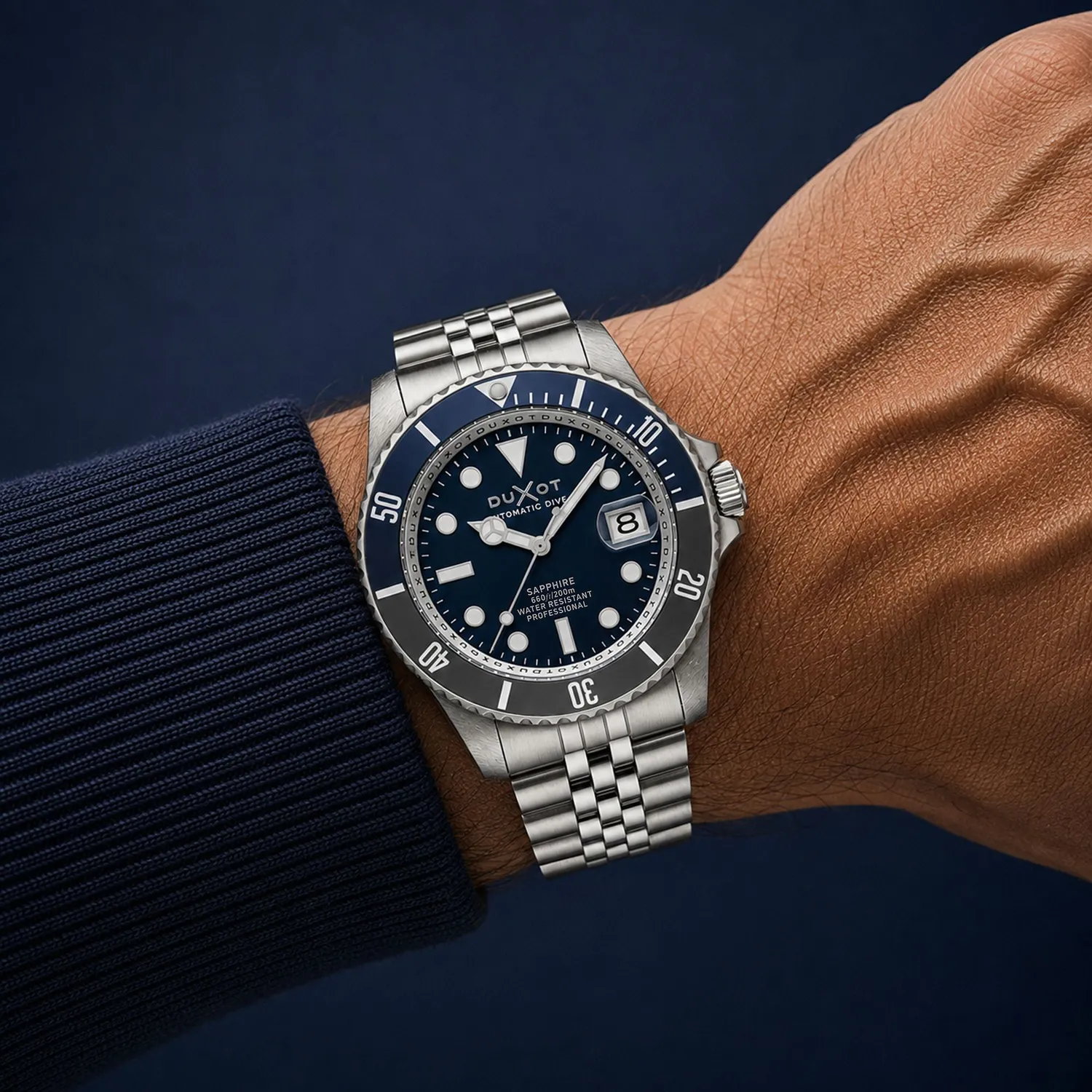 Duxot Atlantica Azure Abyss automatisk dykkerklokke