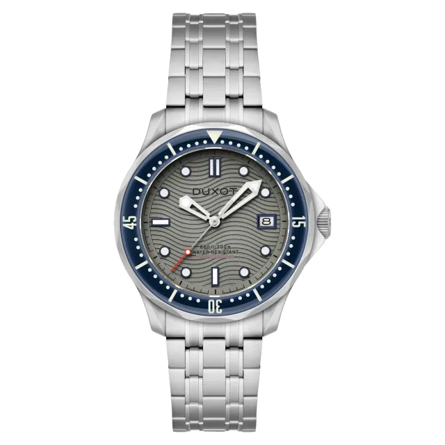 Duxot Henri Diver Automatic klokke Ash Grey automatisk