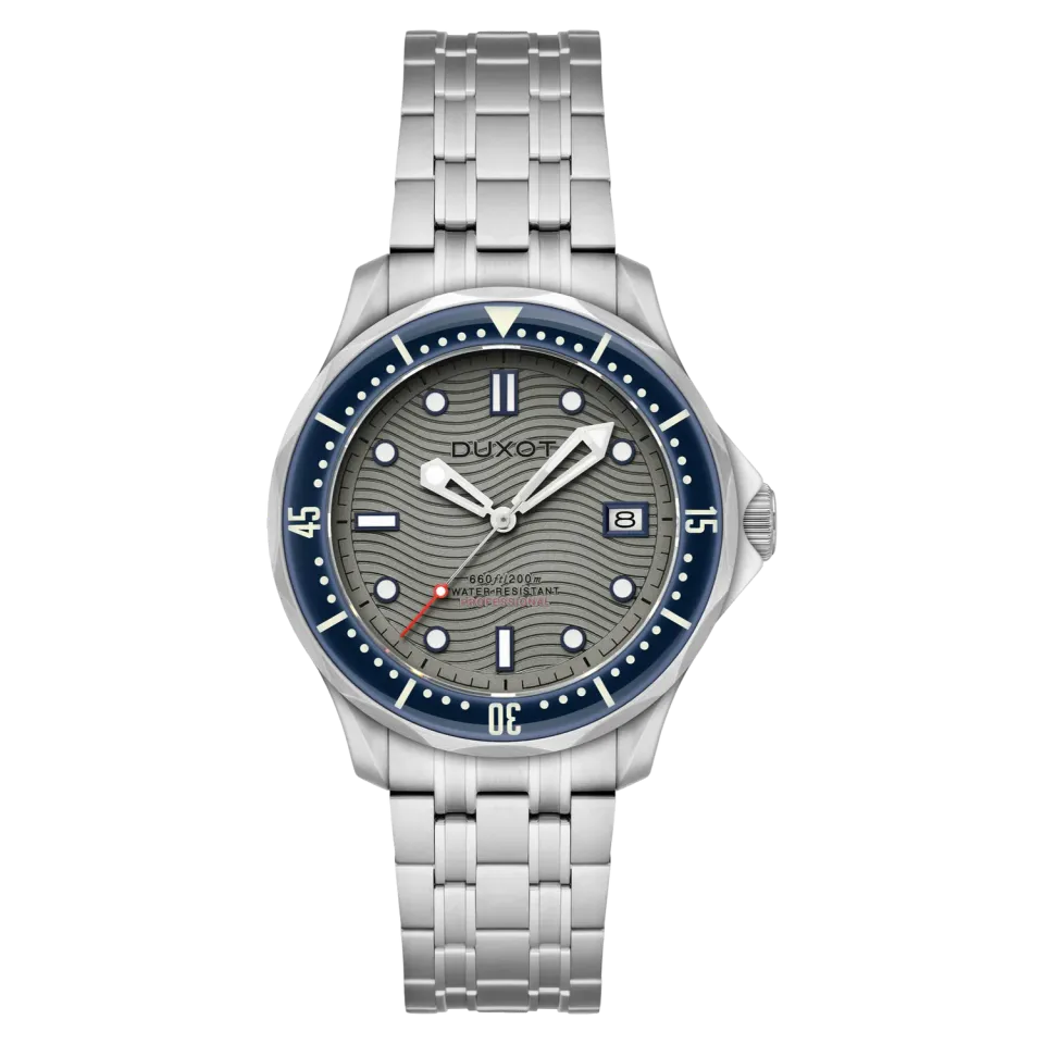 Duxot Henri Diver Automatic klokke Ash Grey automatisk