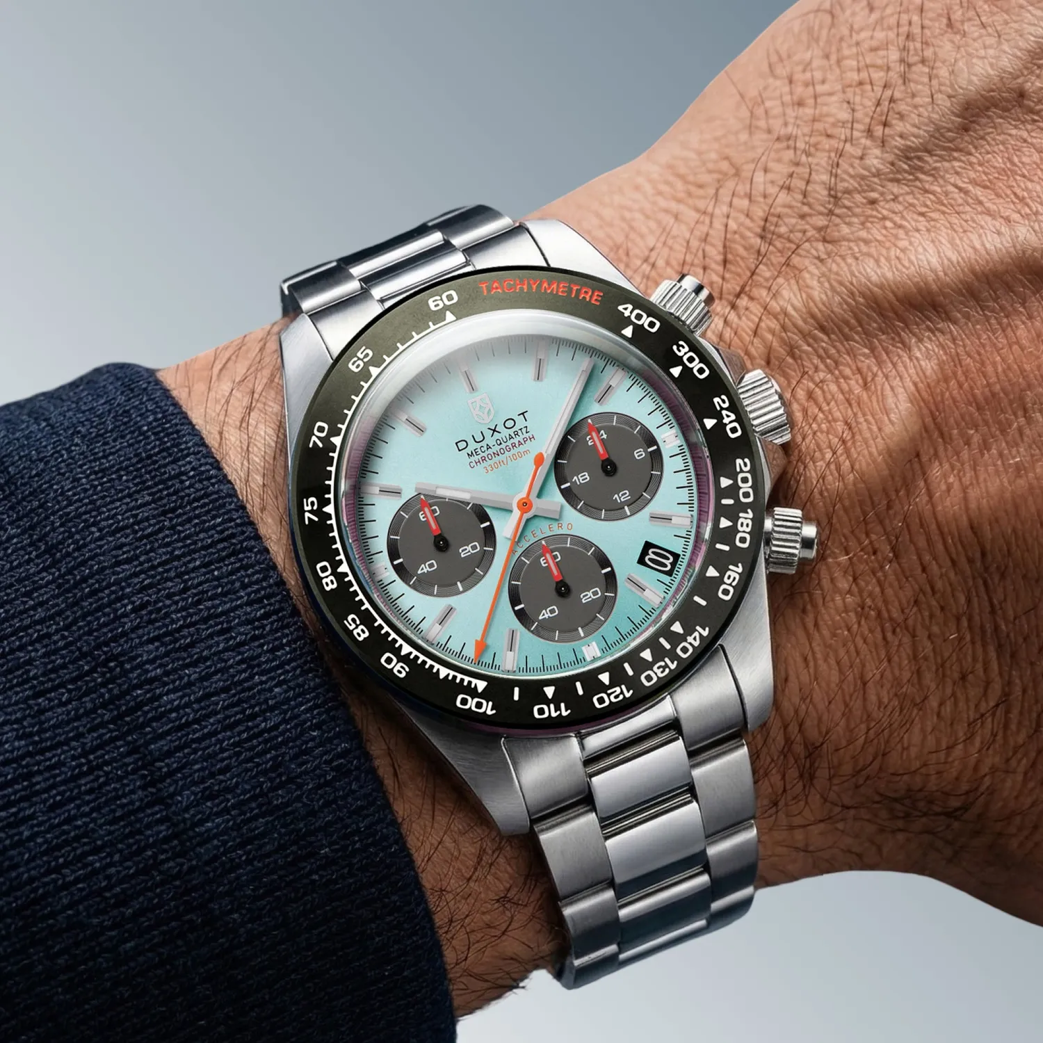 Duxot Accelero Aqua Dream kronograf klokke 40 mm
