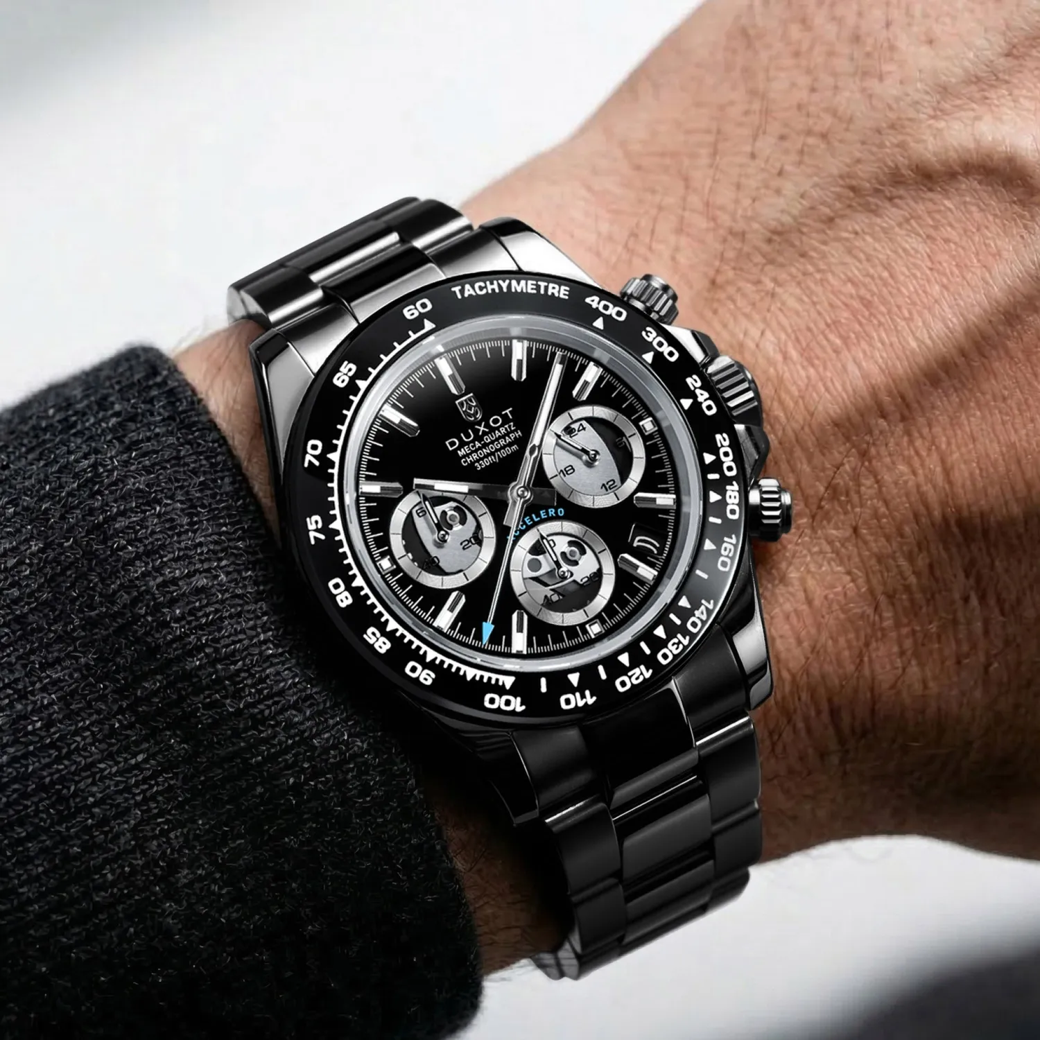 Duxot Accelero Compax Skeleton Edition kronografklokke