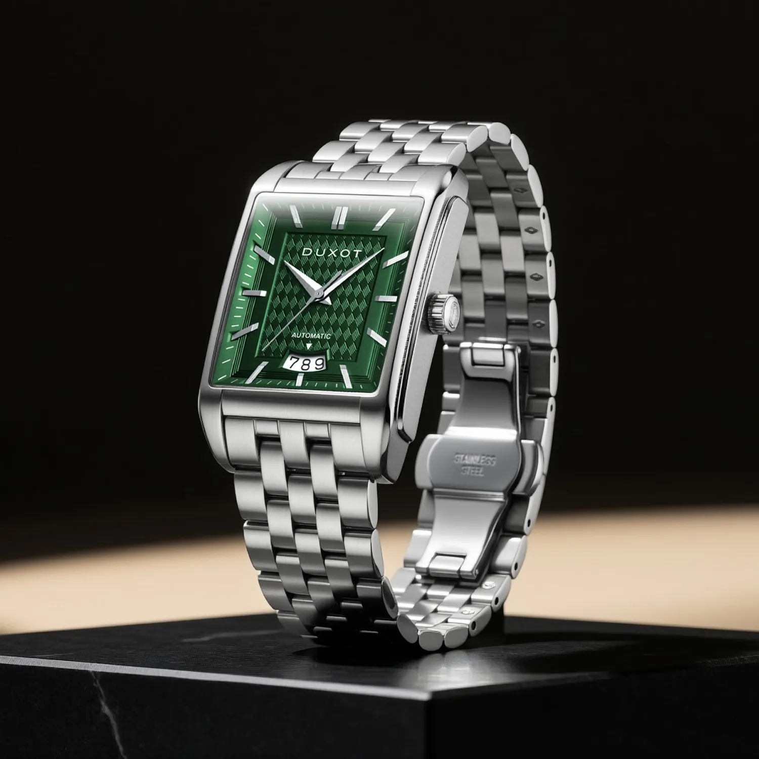 Duxot Livorno Spruce Elegance klokke 33 mm rektangulær