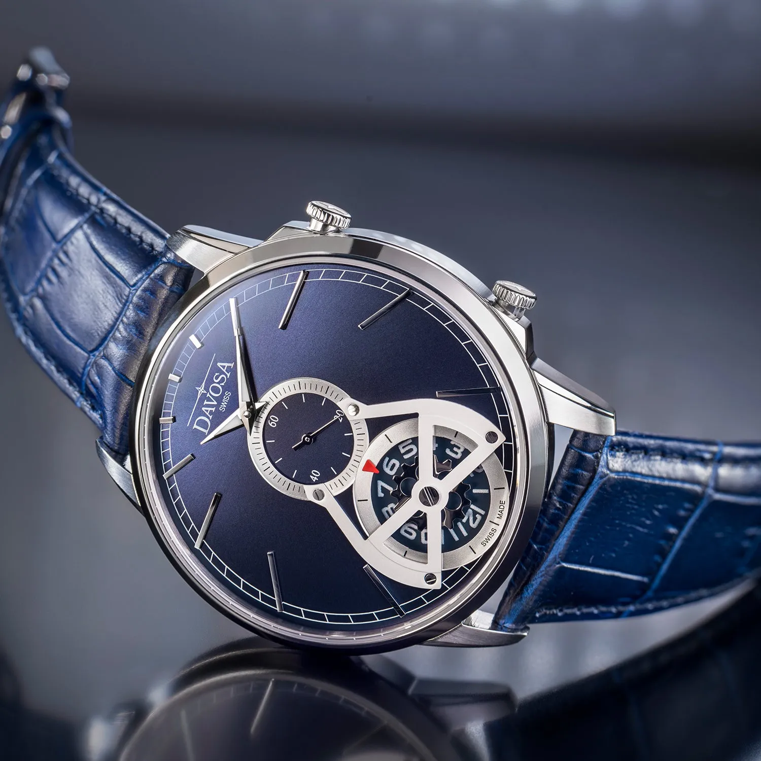 DAVOSA Cuore² quartz herreklokke 42 mm