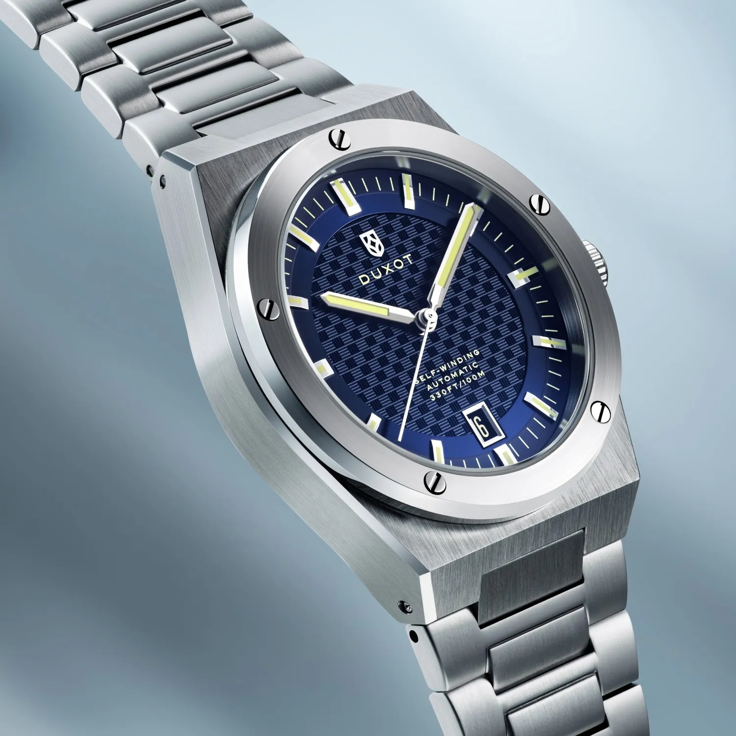 Duxot Bastia Royal Blue automatisk klokke blå