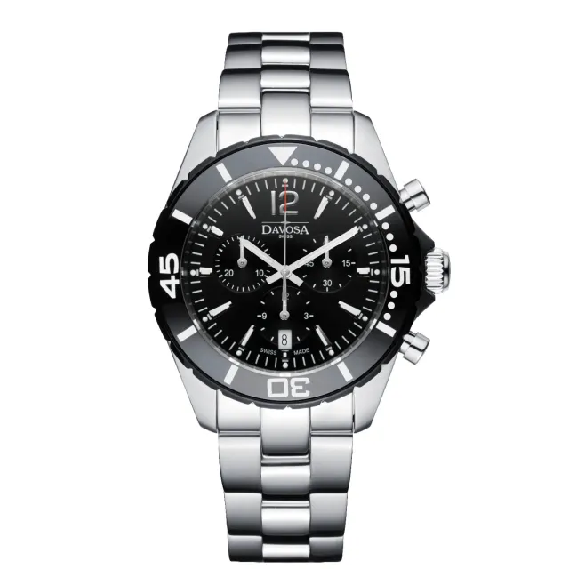 DAVOSA Nautic Star Chronograph dykkerklokke kvarts