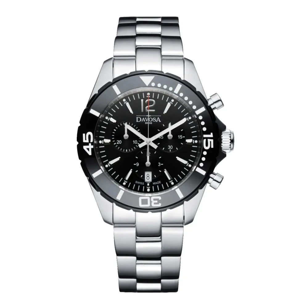 DAVOSA Nautic Star Chronograph dykkerklokke kvarts