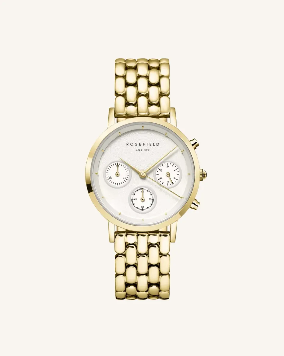 Rosefield Gabby klokke 33 mm gull – tre underskiver