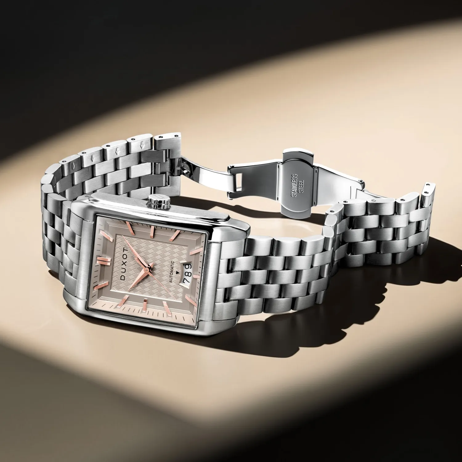 Duxot Livorno Pebble Aura klokke, 33 mm rektangulær