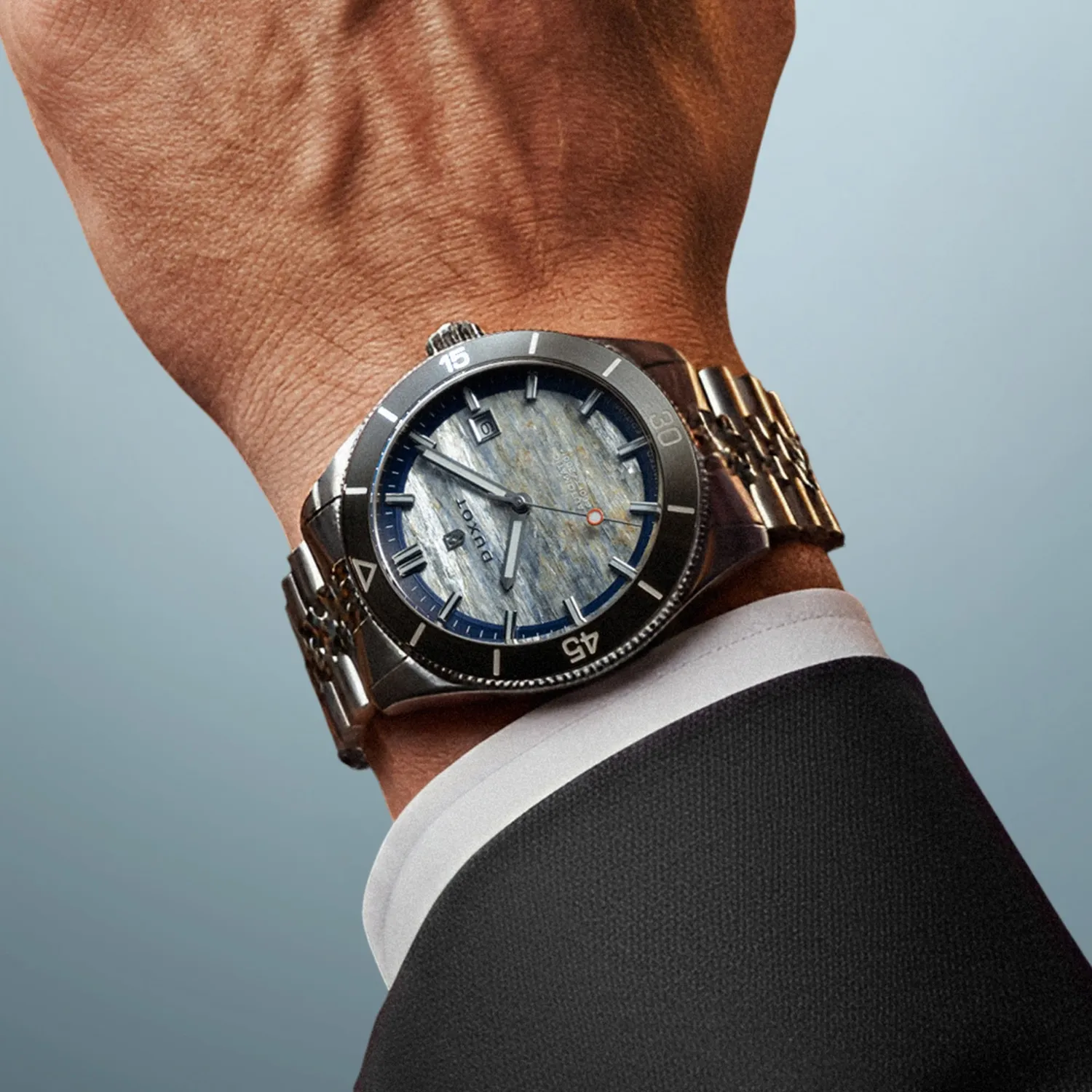 Duxot Pacifico Pietersite automatisk klokke steinskive