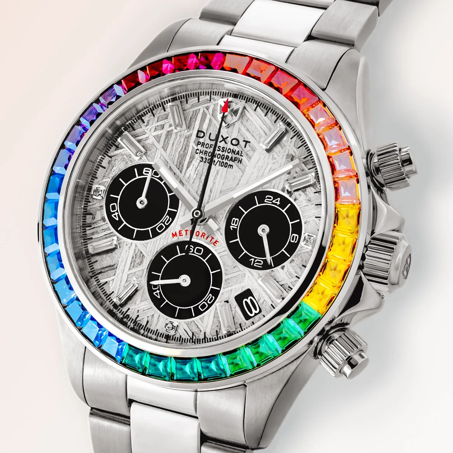 Duxot Accelero Meteorite klokke 39 mm meteorittskive
