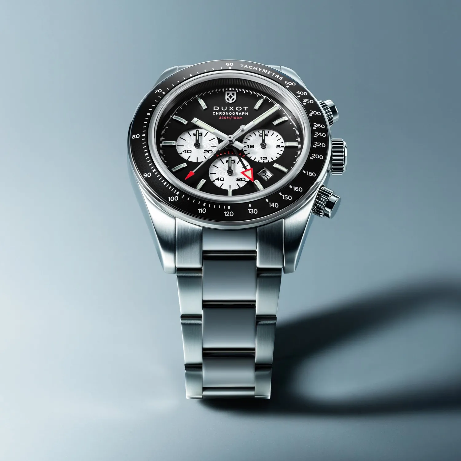 Duxot Vitesse kvartsur 39 mm Charcoal Black