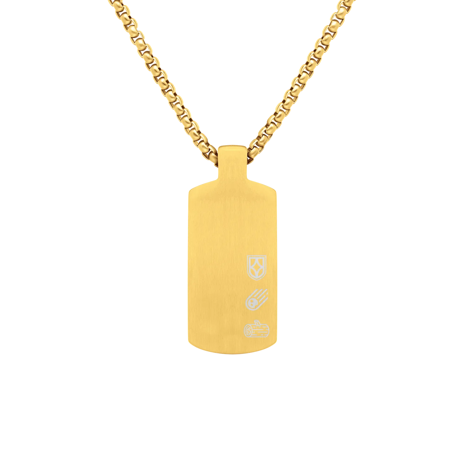 Duxot Accelero Dog Tag smykke Dark Wood Meteorite
