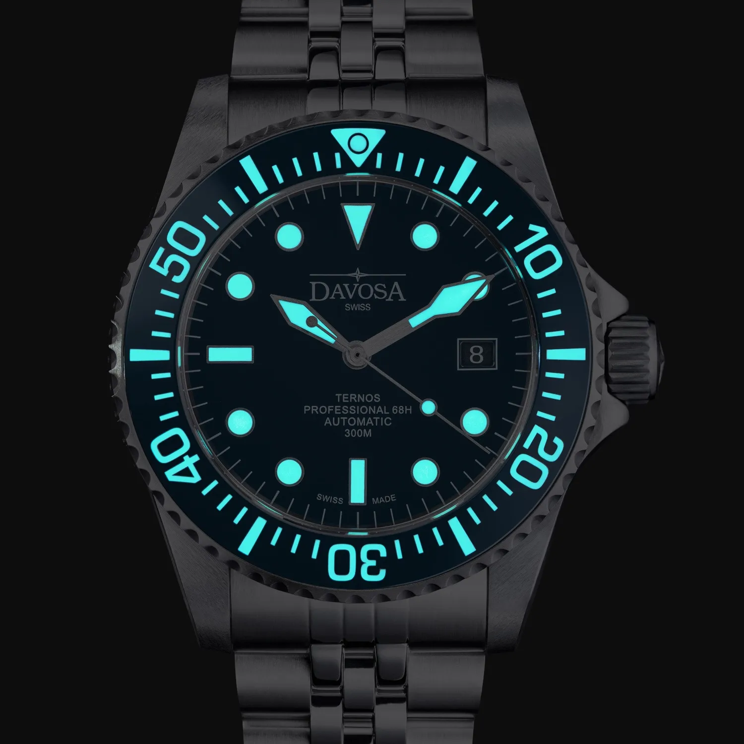 DAVOSA Ternos Professional 68h automatisk dykkerklokke