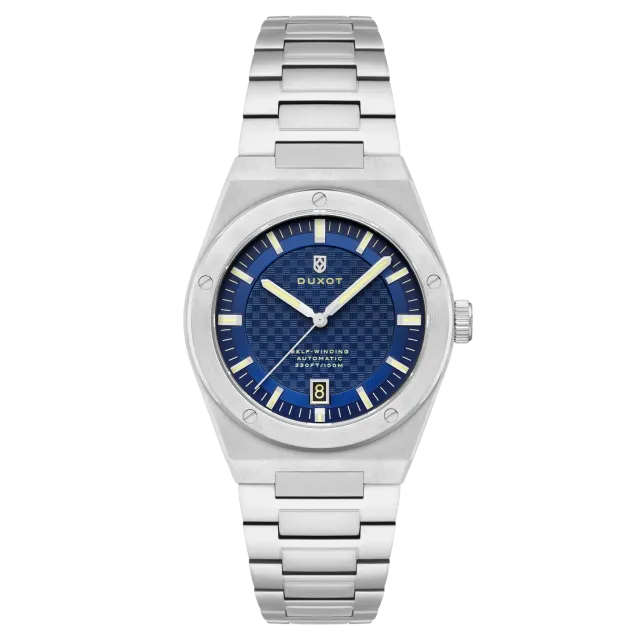 Duxot Bastia Royal Blue automatisk klokke blå