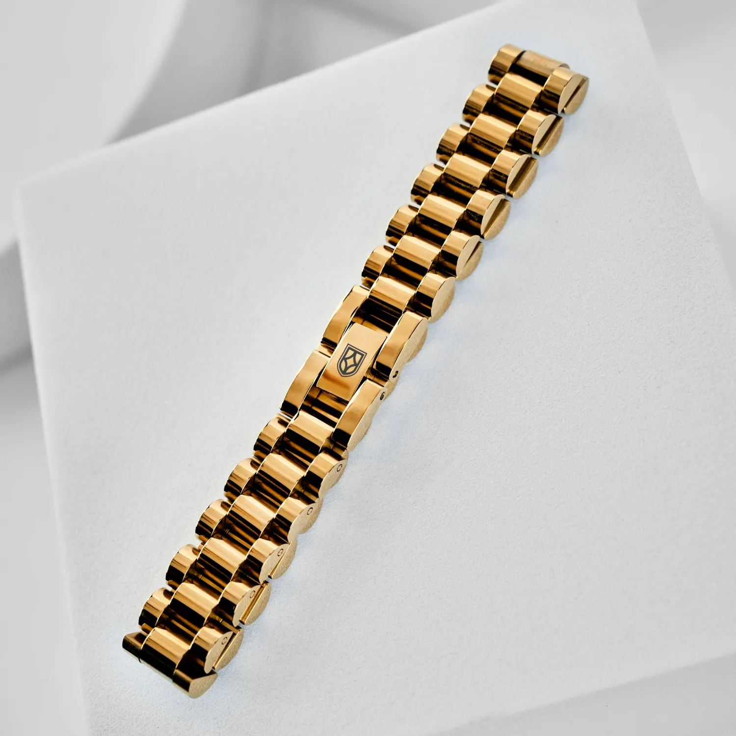 Duxot Vezeto armbånd gull flat lenke