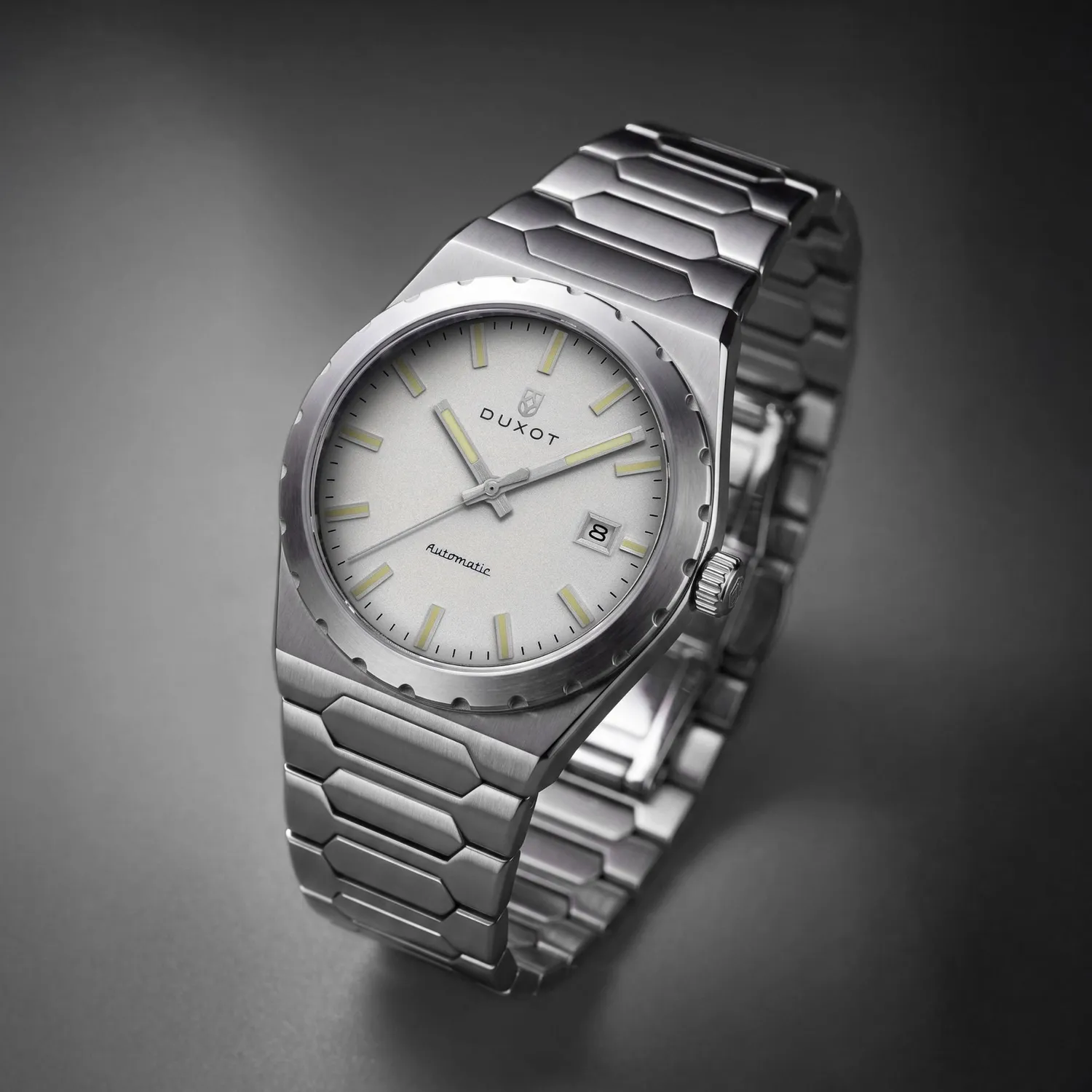 Duxot Taranto Metallic Mist klokke, 37 mm integrert lenke