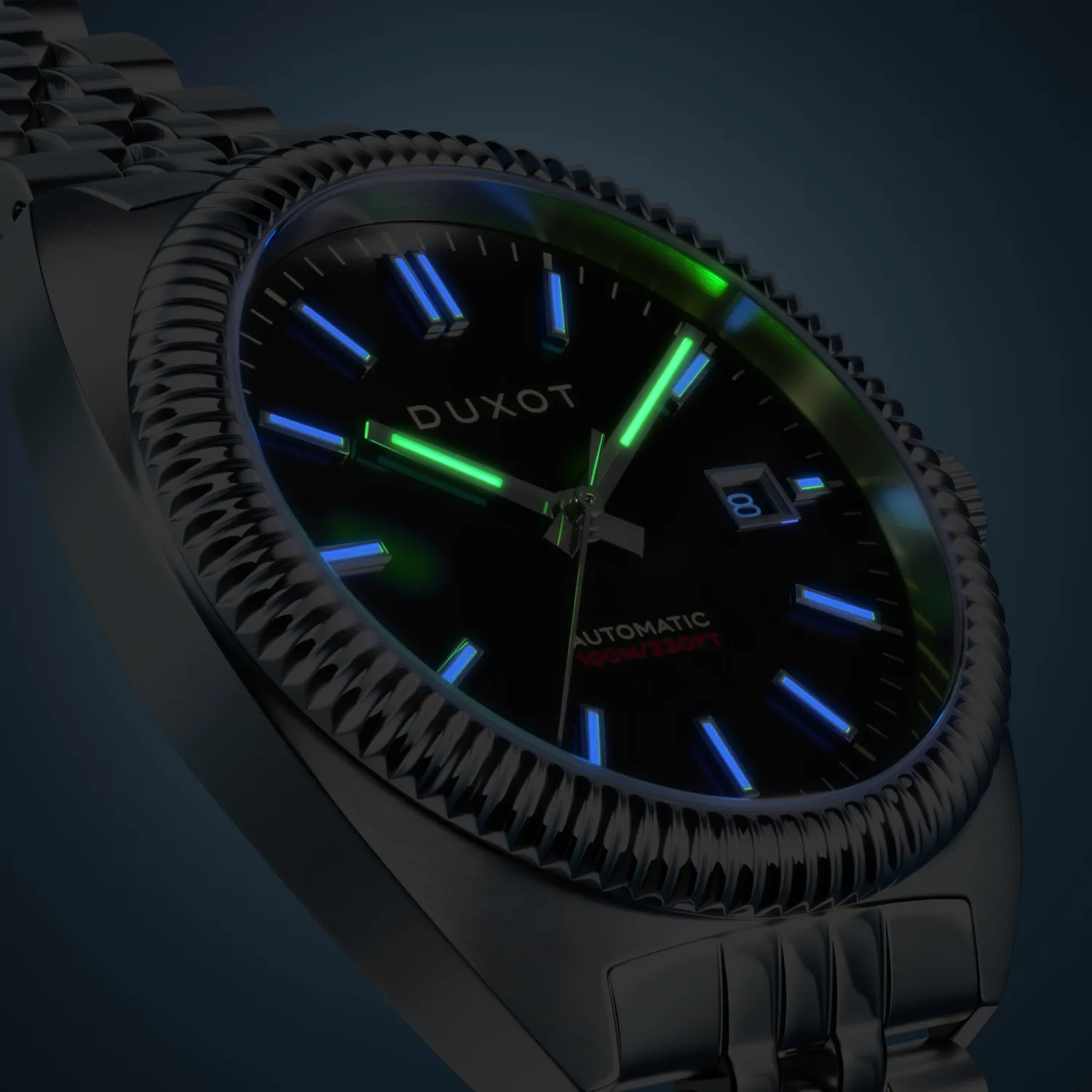 Duxot Siena Sable Depth automatisk klokke Autumn Glow