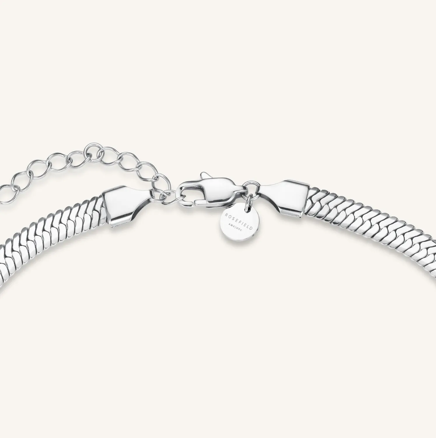 Rosefield Large Snake Necklace halskjede gull 6 mm