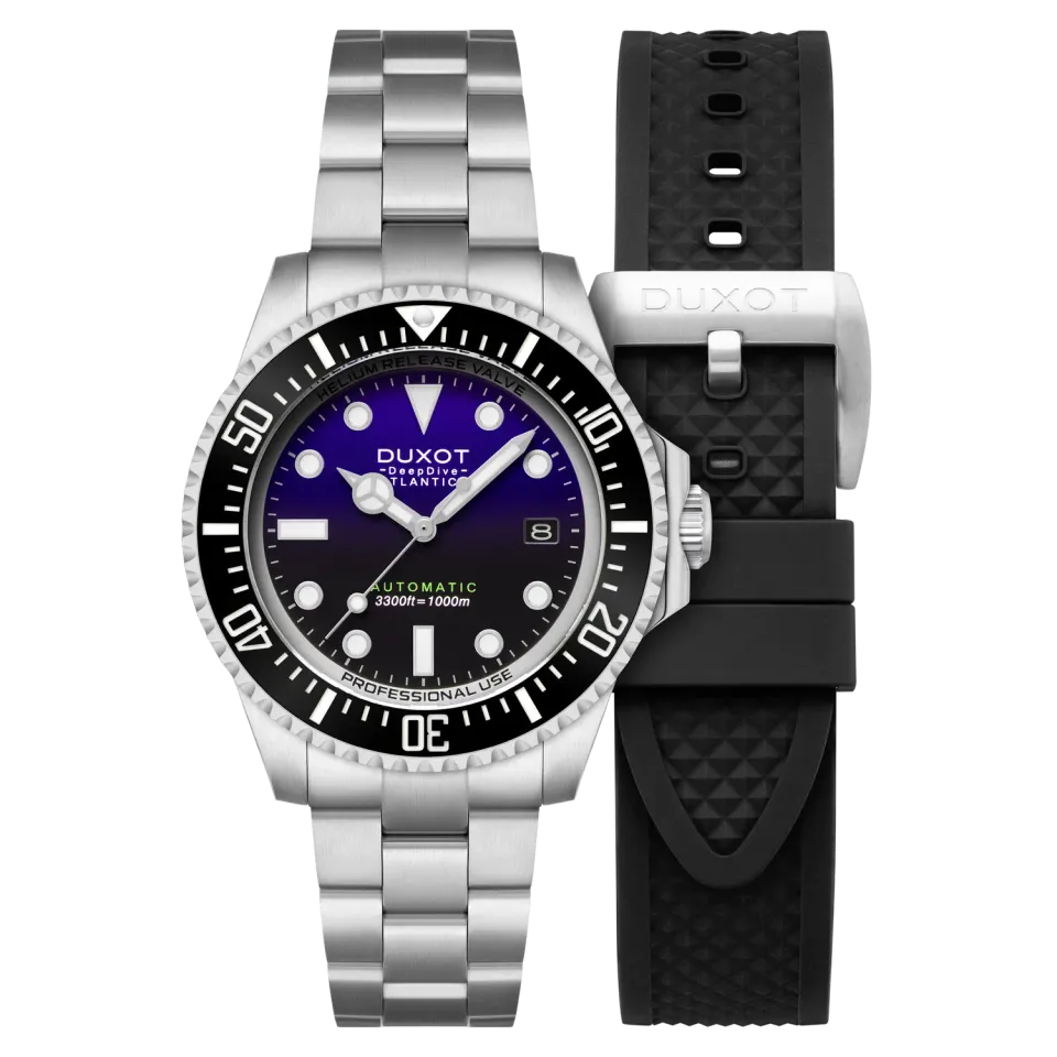 Duxot Atlantica Deep Dive Automatic dykkerklokke Blackberry