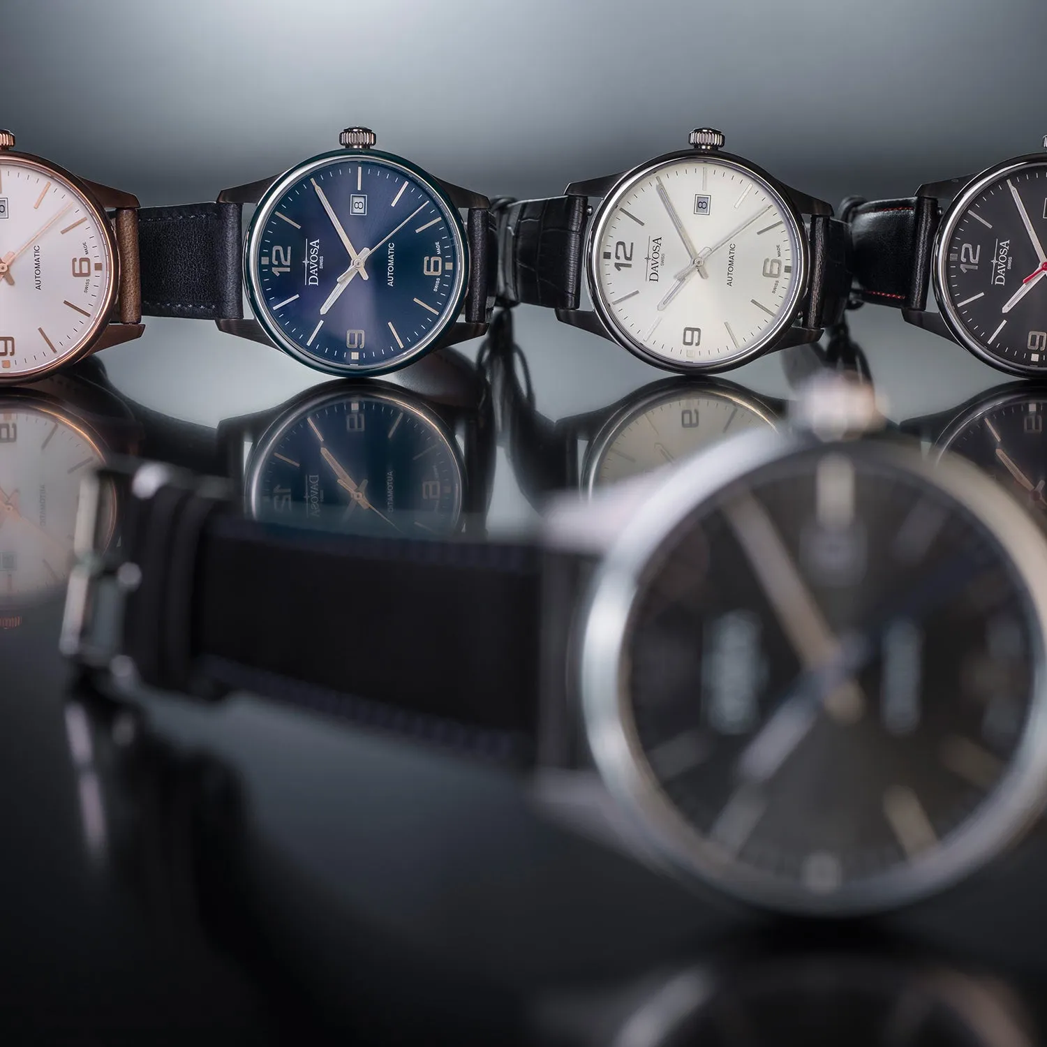 DAVOSA Gentleman automatisk herreklokke 40 mm
