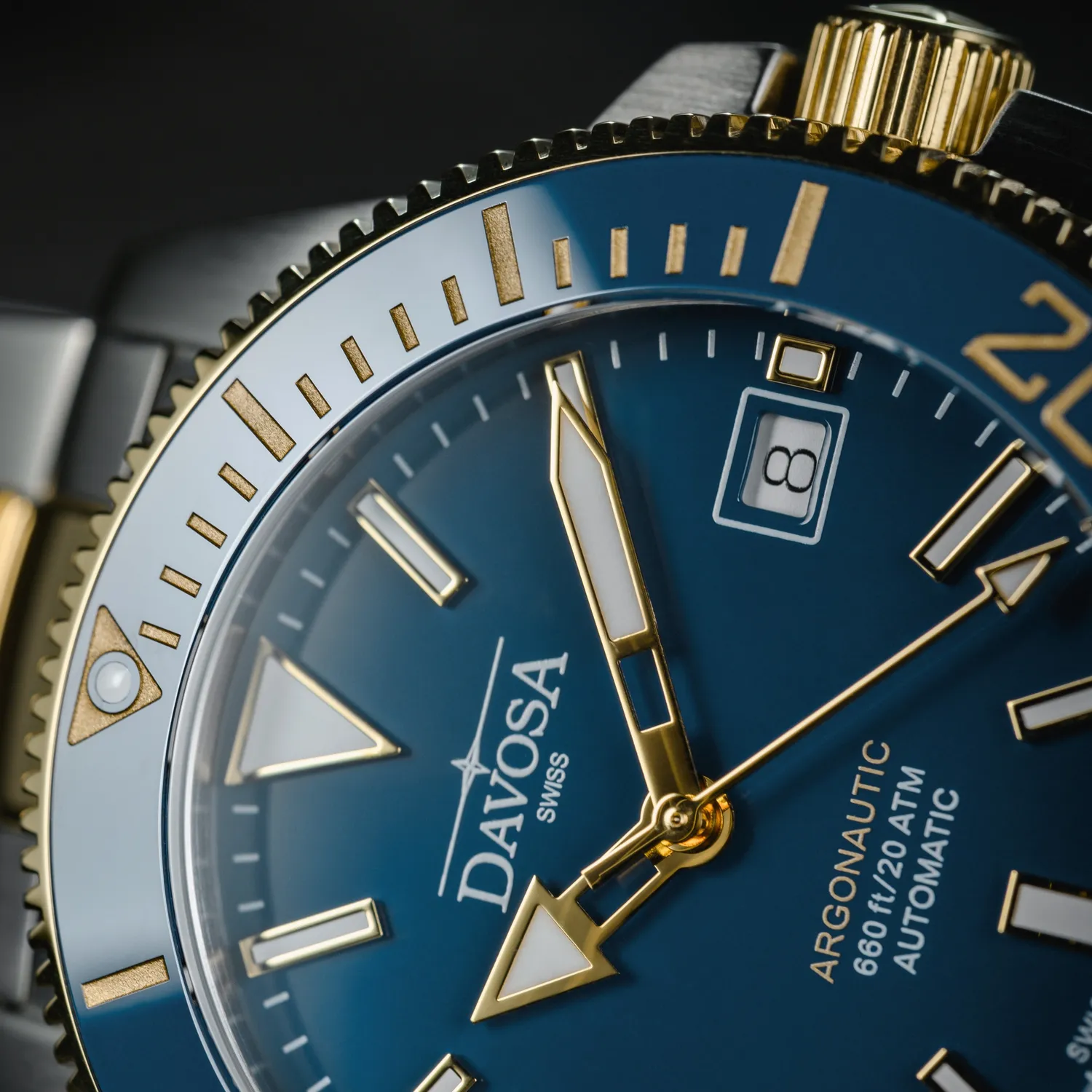 DAVOSA Argonautic Argonautic 39 automatisk dykkerklokke 39 mm