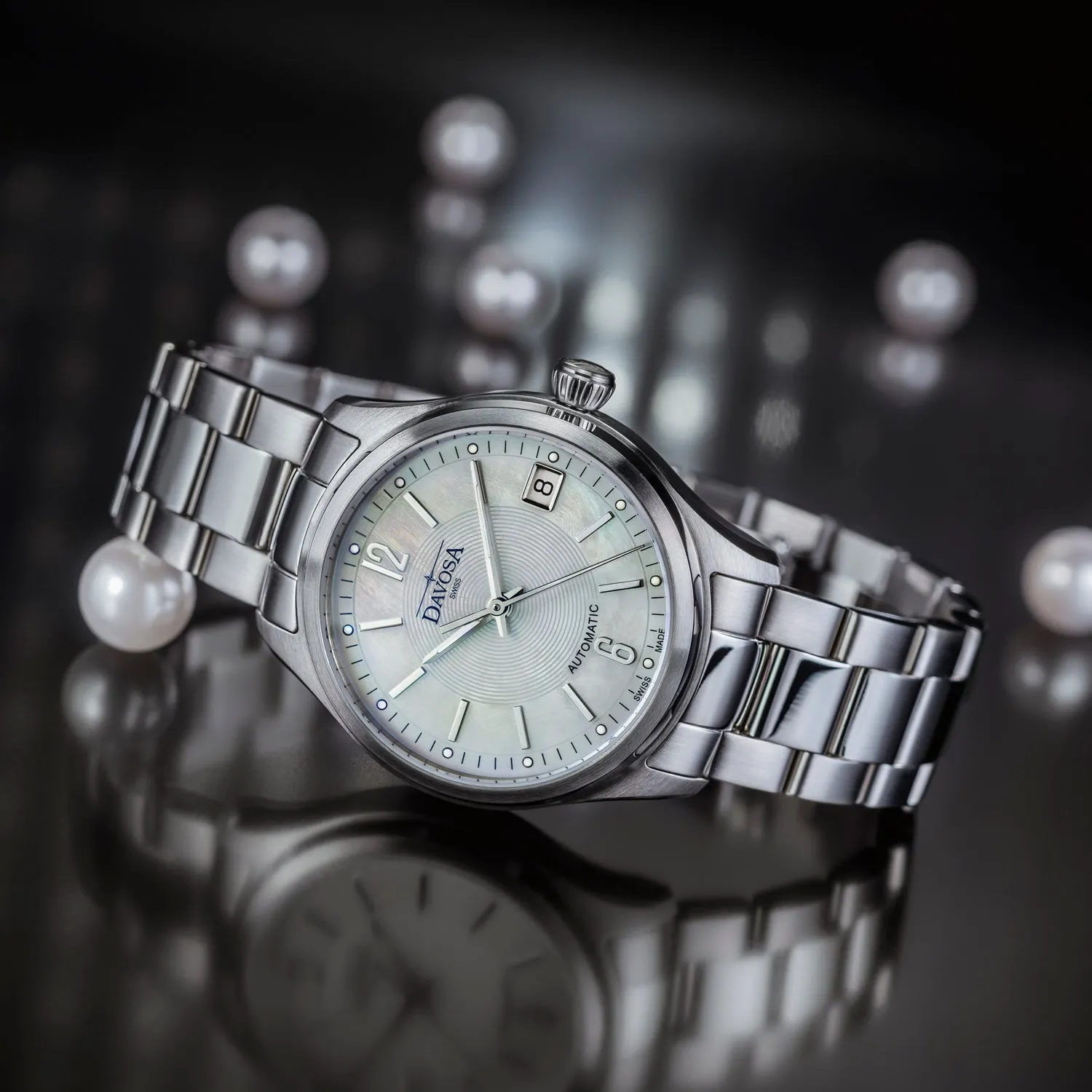 DAVOSA Newton Lady automatisk dameklokke