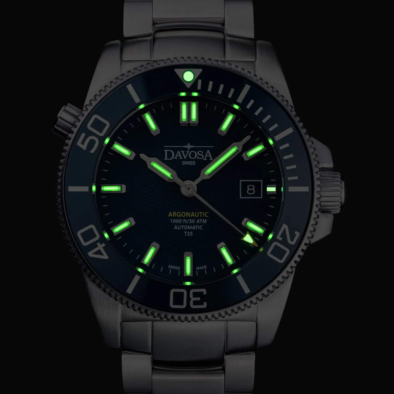 DAVOSA Argonautic Lumis automatisk dykkerklokke