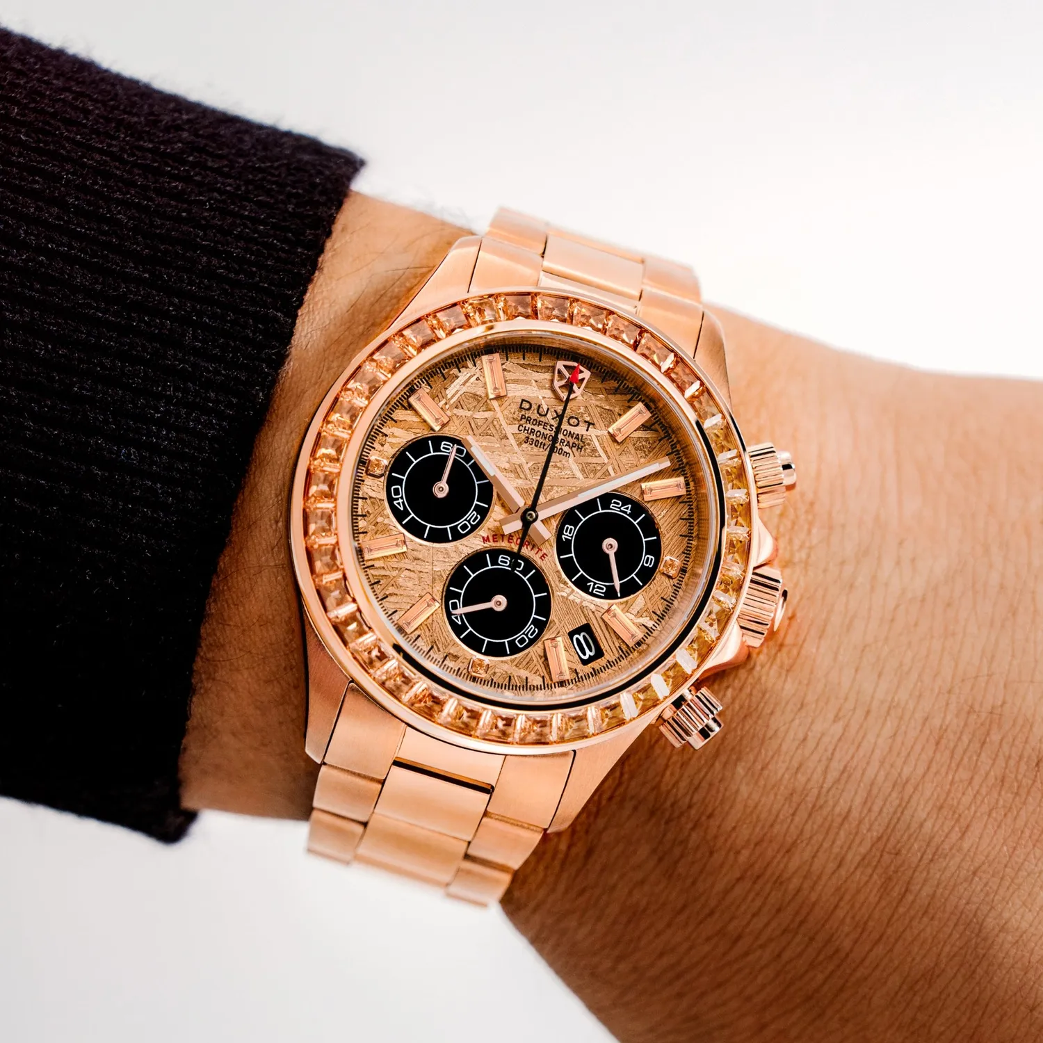 Duxot Accelero Meteorite klokke meteorittskive 39 mm