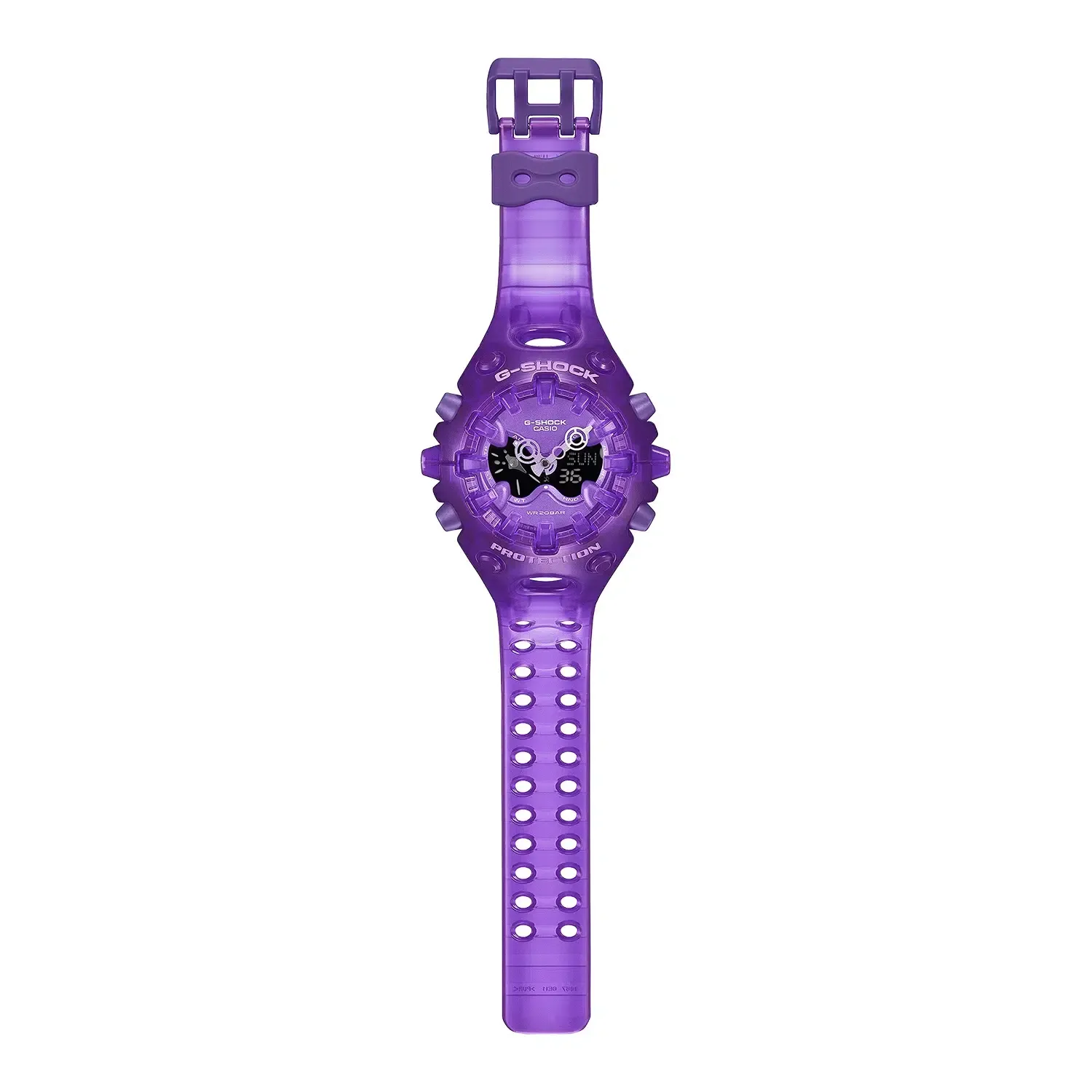 G-Shock GA-V01SKE-6AER analog-digital klokke lilla
