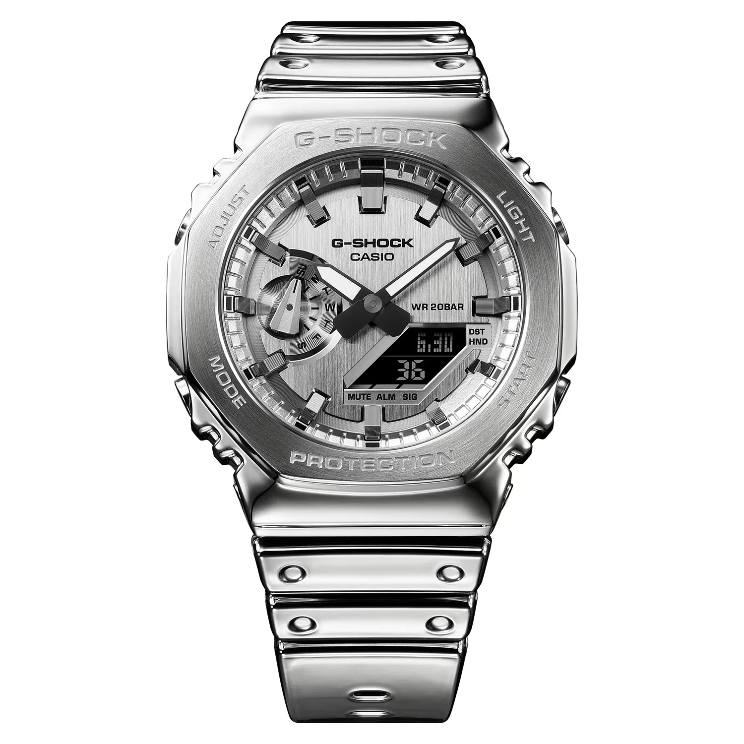 G-Shock Fine Metallic Series G-Steel GM-2100YM-8AER armbåndsur