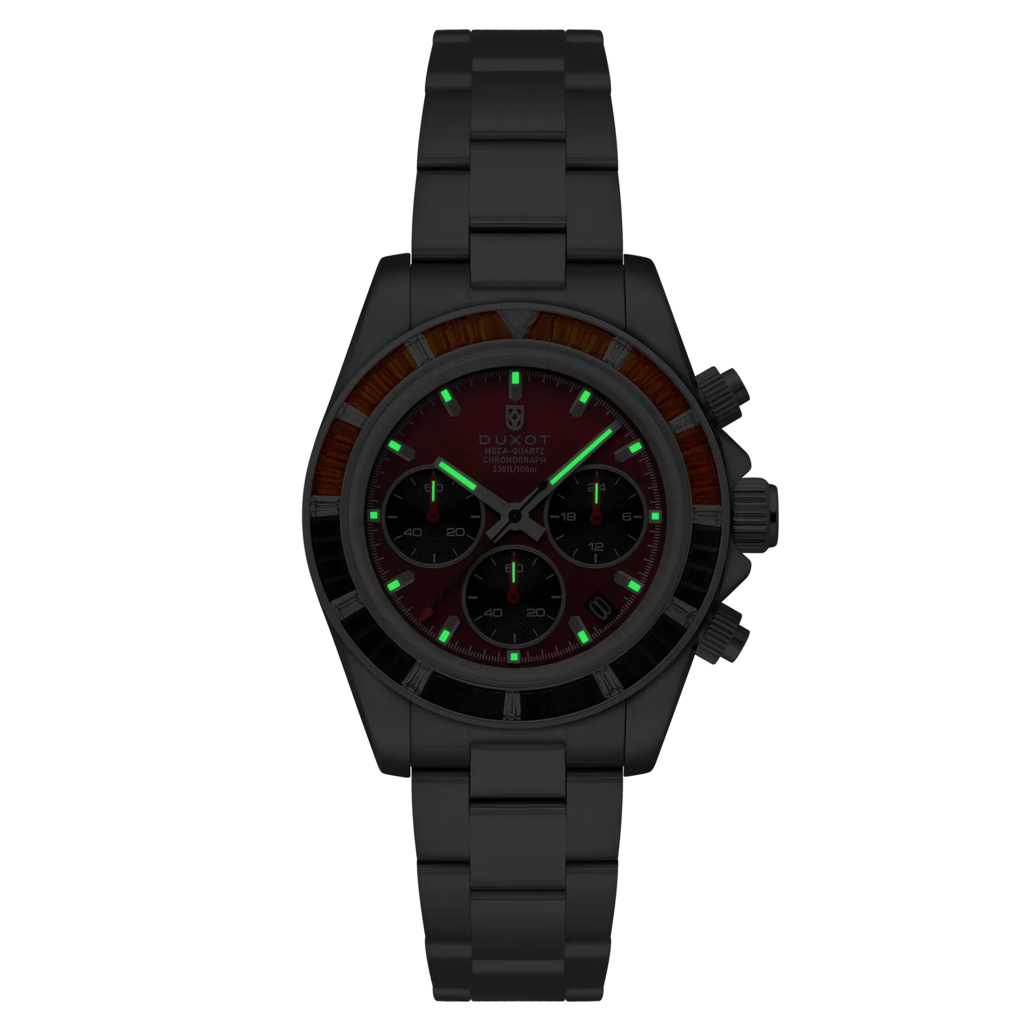 Duxot Accelero Pearl Red kronografklokke