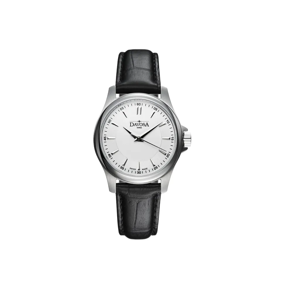 DAVOSA Classic Quartz dameklokke 30 mm safirglass