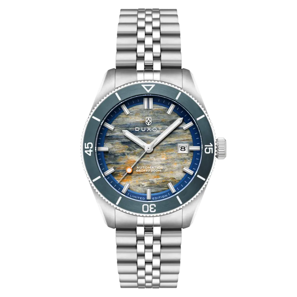 Duxot Pacifico Pietersite automatisk klokke steinskive