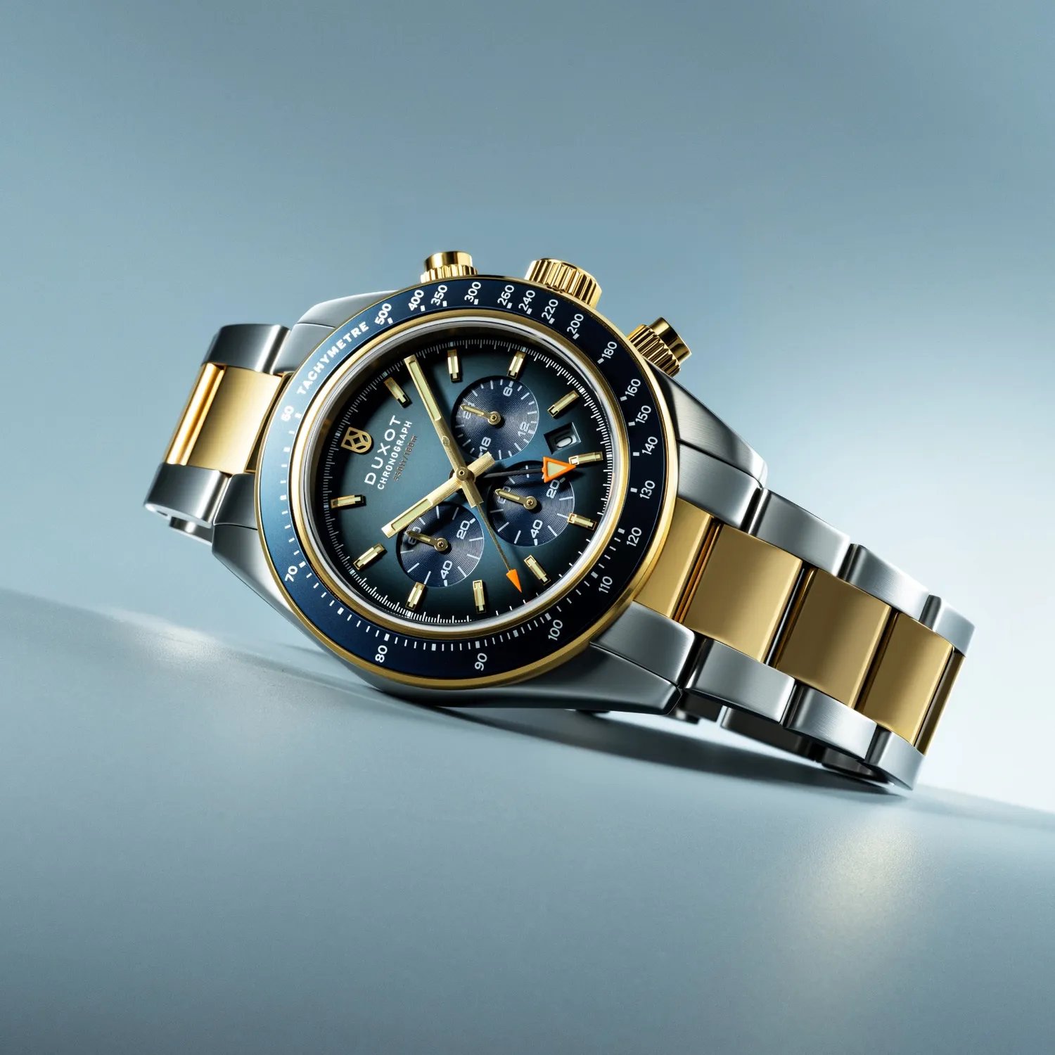 Duxot Vitesse kvartsur Cobalt Blue 39 mm stål