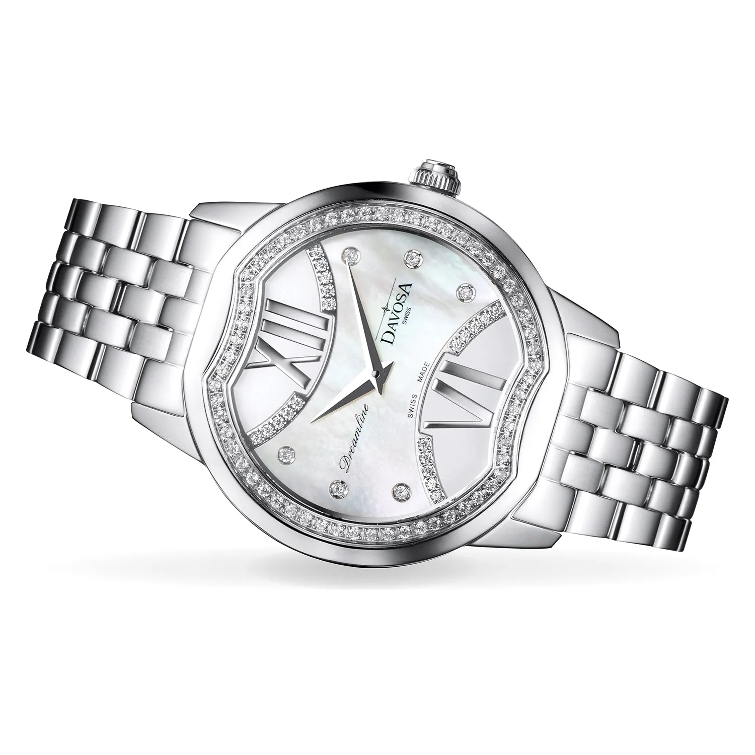 DAVOSA Dreamline Dreamline II quartz dameklokke jugendstil