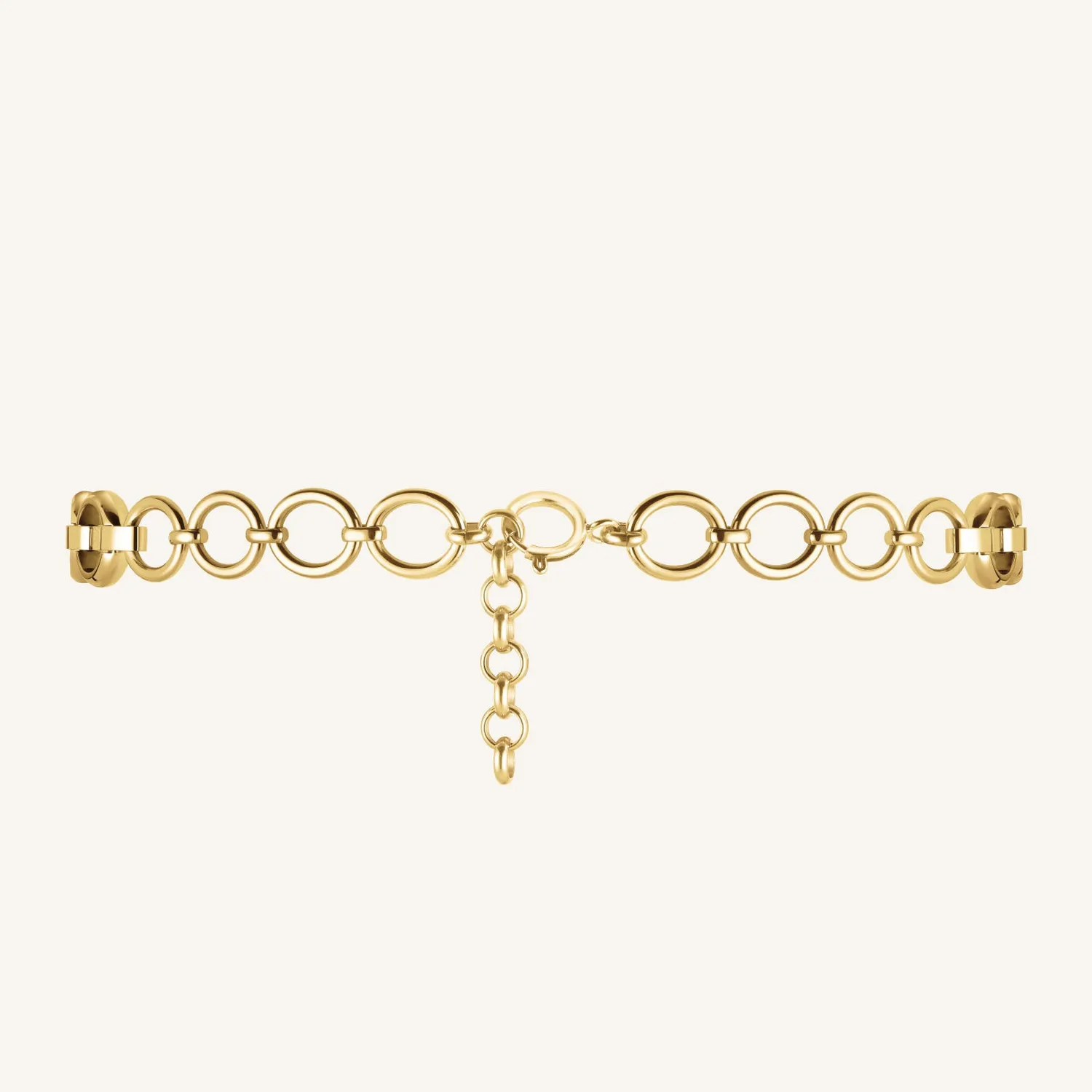 Rosefield Studio Choker halskjede gull 15 × 18 mm