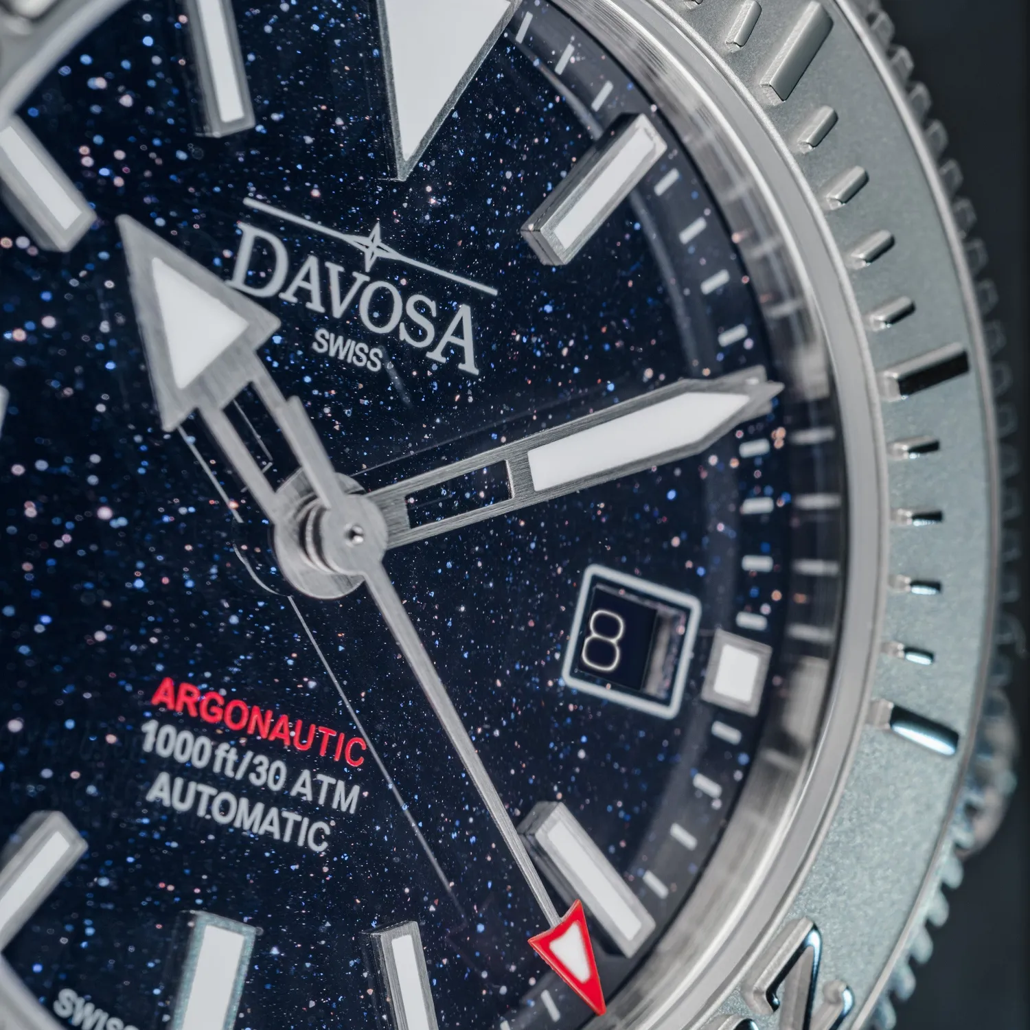 DAVOSA Argonautic Celeos automatisk dykkerklokke 30 ATM