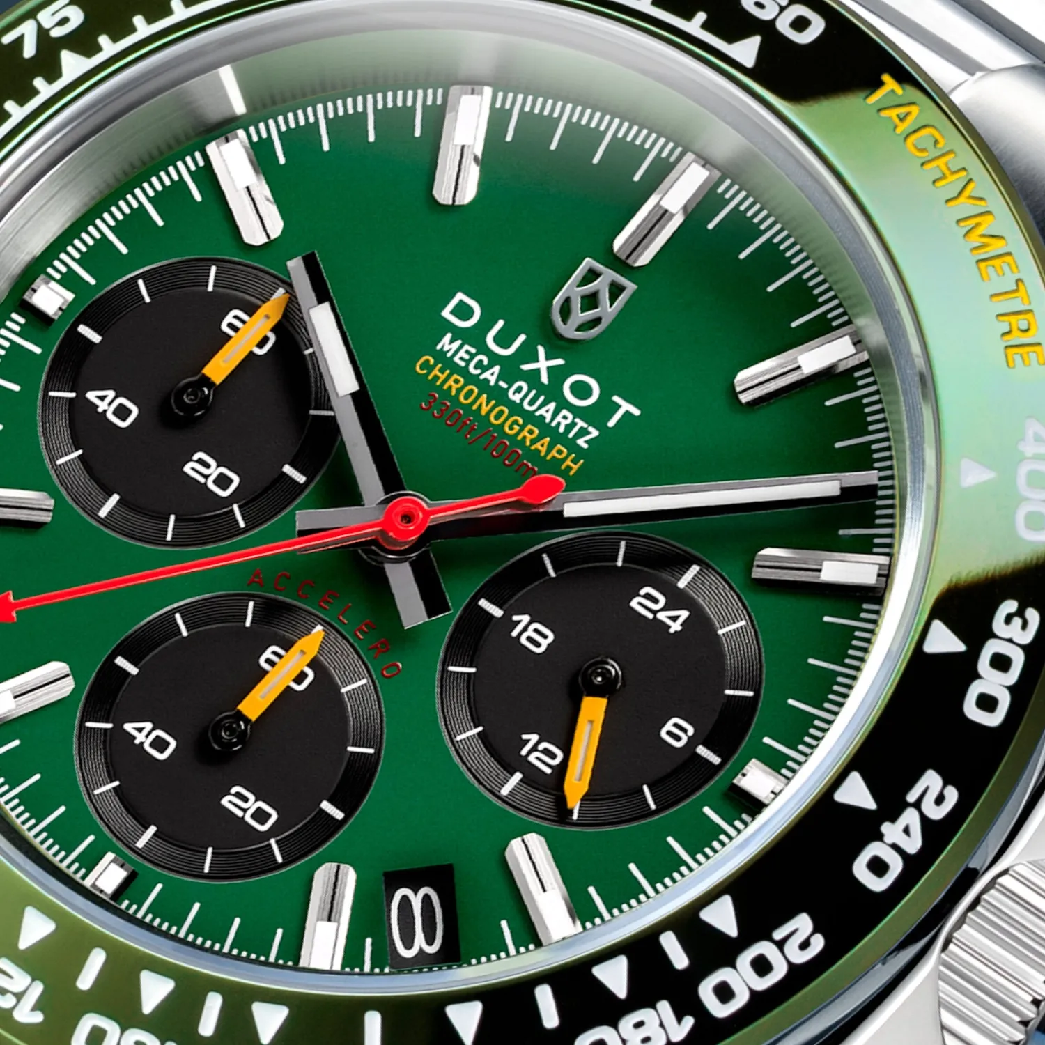 Duxot Accelero Chronograph kronograf Seafoam Splash 40 mm