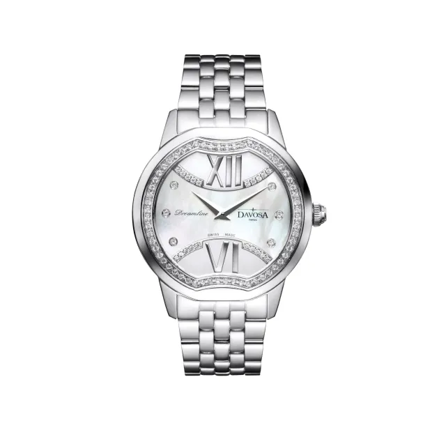 DAVOSA Dreamline Dreamline II quartz dameklokke jugendstil