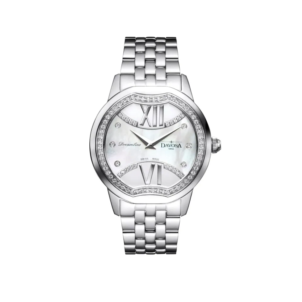 DAVOSA Dreamline Dreamline II quartz dameklokke jugendstil