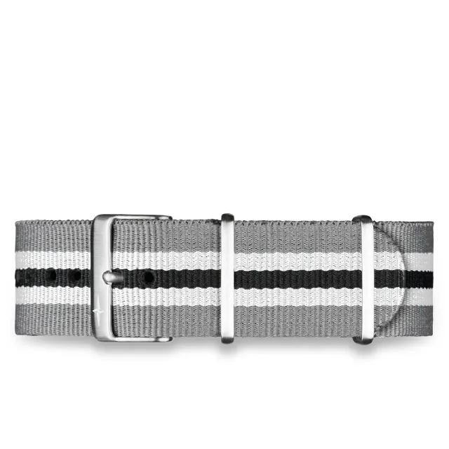 DAVOSA Nylon Grey 20/22 mm nylonrem grå