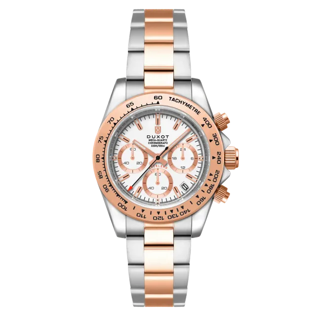 Duxot Accelero DX-2065 Cascading White kronografklokke 40 mm