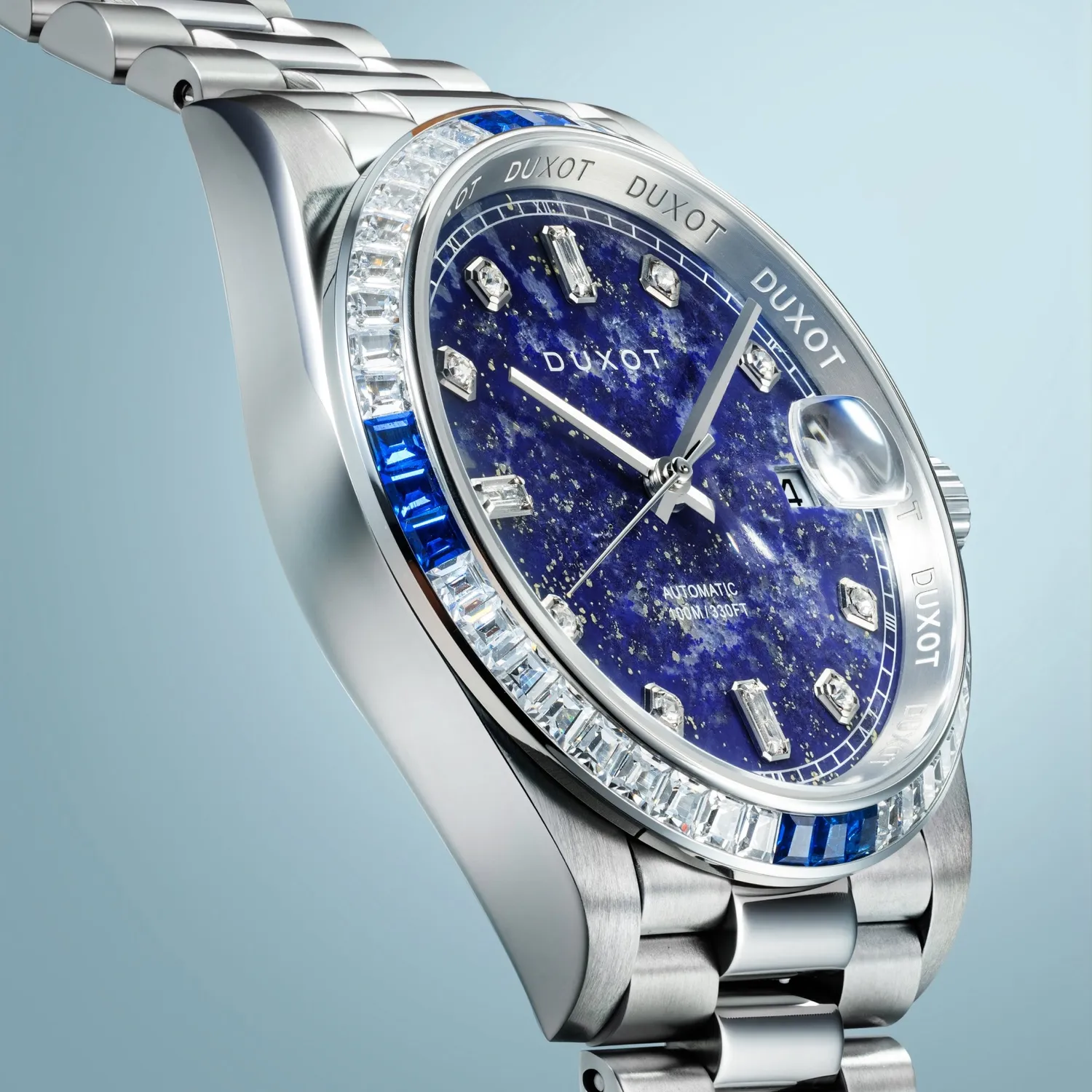 Duxot Serenata Automatic Limited Edition Blue Sandstone klokke 40 mm