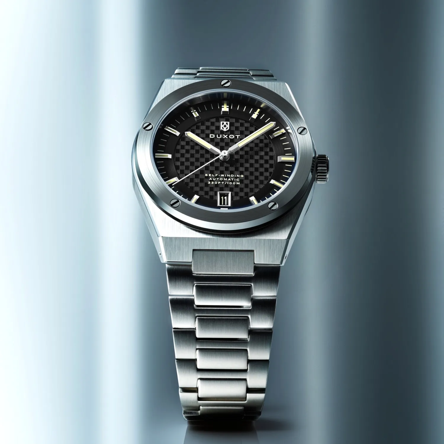 Duxot Bastia Automatic klokke 40 mm svart 10 ATM